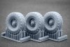 ScaleX WM 72003S Himars CTIS Sagged wheel set (for Foreart, Meng) 1/72